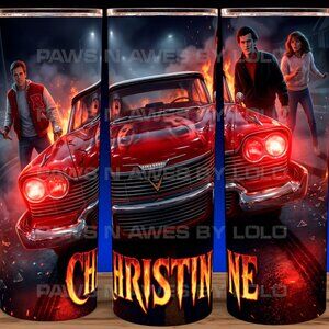 Christine 80s - Horror Movie - Killer Car - Plymouth Fury Cup Mug Tumbler 20oz